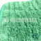 緑色のMicrofiberのモップの結め換え品は堅い絹の床のぬれたモップの頭部が付いている珊瑚の羊毛にパッドを入れます